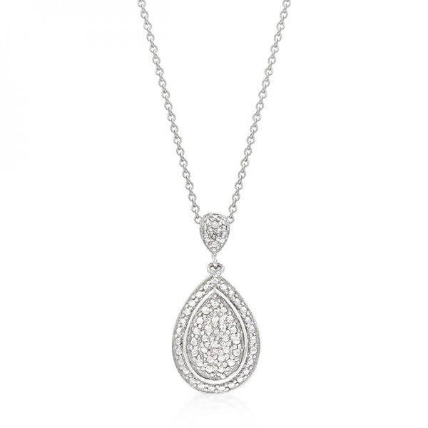 Teardrop Crest Pendant