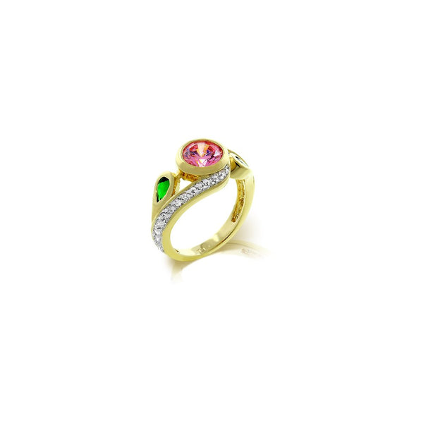 Twisting Blossom Ring