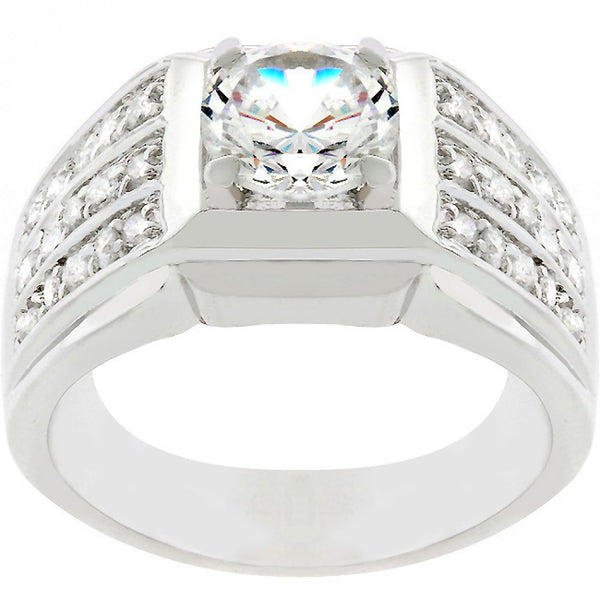 Rock Solid Cubic Zirconia Ring
