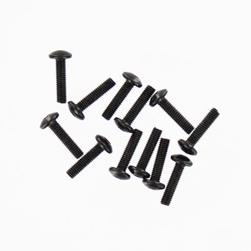Redcat Racing BS502-023 Button Head Machined Thread Hex Screw 3x12mm