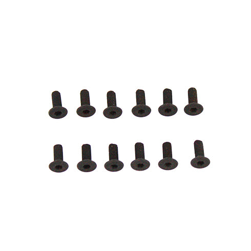 Redcat Racing BS502-028 Flat Head Machined Thread Hex Screw 3x8mm