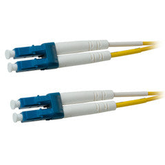Plenum Fiber Optic Cable, LC / LC, Singlemode, Duplex, 9/125, 20 meter (65.6 foot)