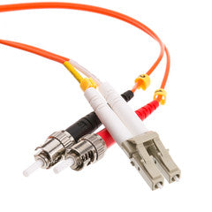 Fiber Optic Cable, LC / ST, Multimode, Duplex, 50/125, 4 meter (13.1 foot)