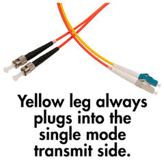 Mode Conditioning Cable LC / ST, OM2 Multimode,  50/125, 1 meter