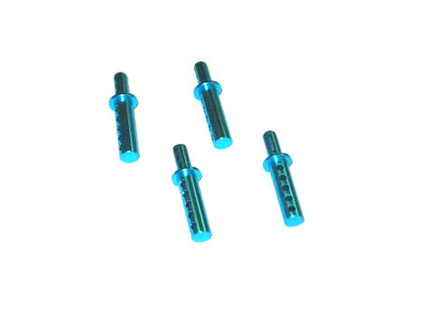 Redcat Racing 08047B Aluminum body post (4pcs)(blue)(Same as 188837) ~
