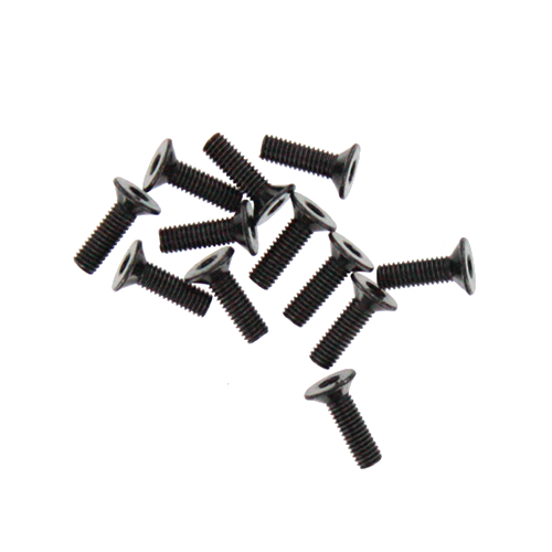 Redcat Racing BS502-027 Flat Head Machined Thread Hex Screw 3x10mm