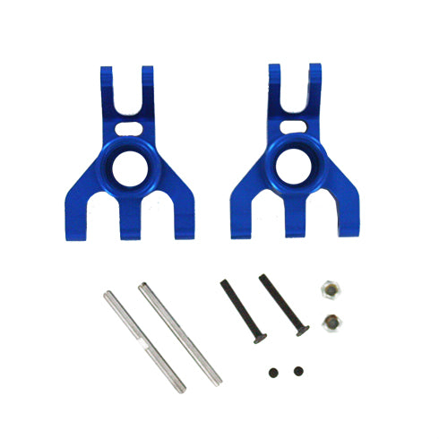 Redcat Racing MPO-04 Aluminum Rear Hub Carrier (2pcs)(Blue) ~ 