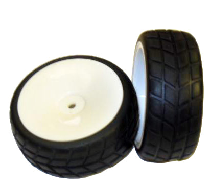 Redcat Racing 02117w White wheels and tires 2pcs ~ 
