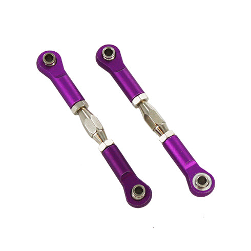 Redcat Racing 06048 Turnbuckle with Aluminum Rod Ends, Purple (2pcs) ~ </div>Requires s154 and 02102 screws for installation 