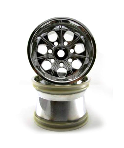 Redcat Racing 89106c Chrome Wheels with 17mm Hex  