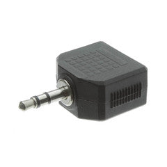 3.5mm Stereo Splitter, 3.5mm Stereo Male to Dual 3.5mm Stereo Female