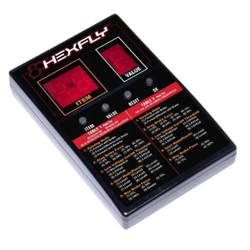 Redcat Racing HX-PROGRAMCARD ESC Program Card