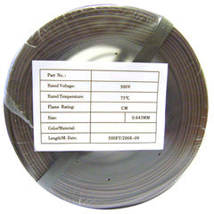 Security/Alarm Wire, Brown, 22/4 (22AWG 4 Conductor), Solid, CMR / Inwall rated, Coil Pack, 500 foot