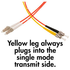 Mode Conditioning Cable ST / LC, OM2 Multimode,  50/125, 1 meter
