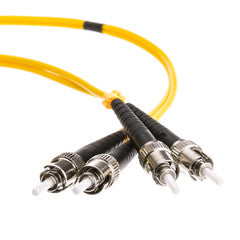 Fiber Optic Cable, ST / ST, Singlemode, Duplex, 9/125, 20 meter (65.6 foot)