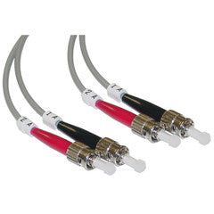 ST/ST OM2 Multimode Duplex Fiber Optic Cable, 50/125, 6 meter (19.5 foot)